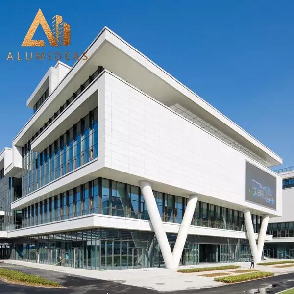 Aluminum panels exterior