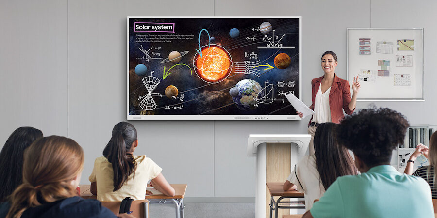 4k Multifunctional Interactive Touch Screen Whiteboard Training Panel 02