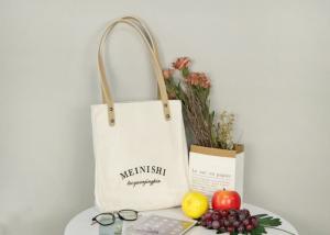 Buy cheap Canvas Letter Recyclable Tote Bag Large Capacity product