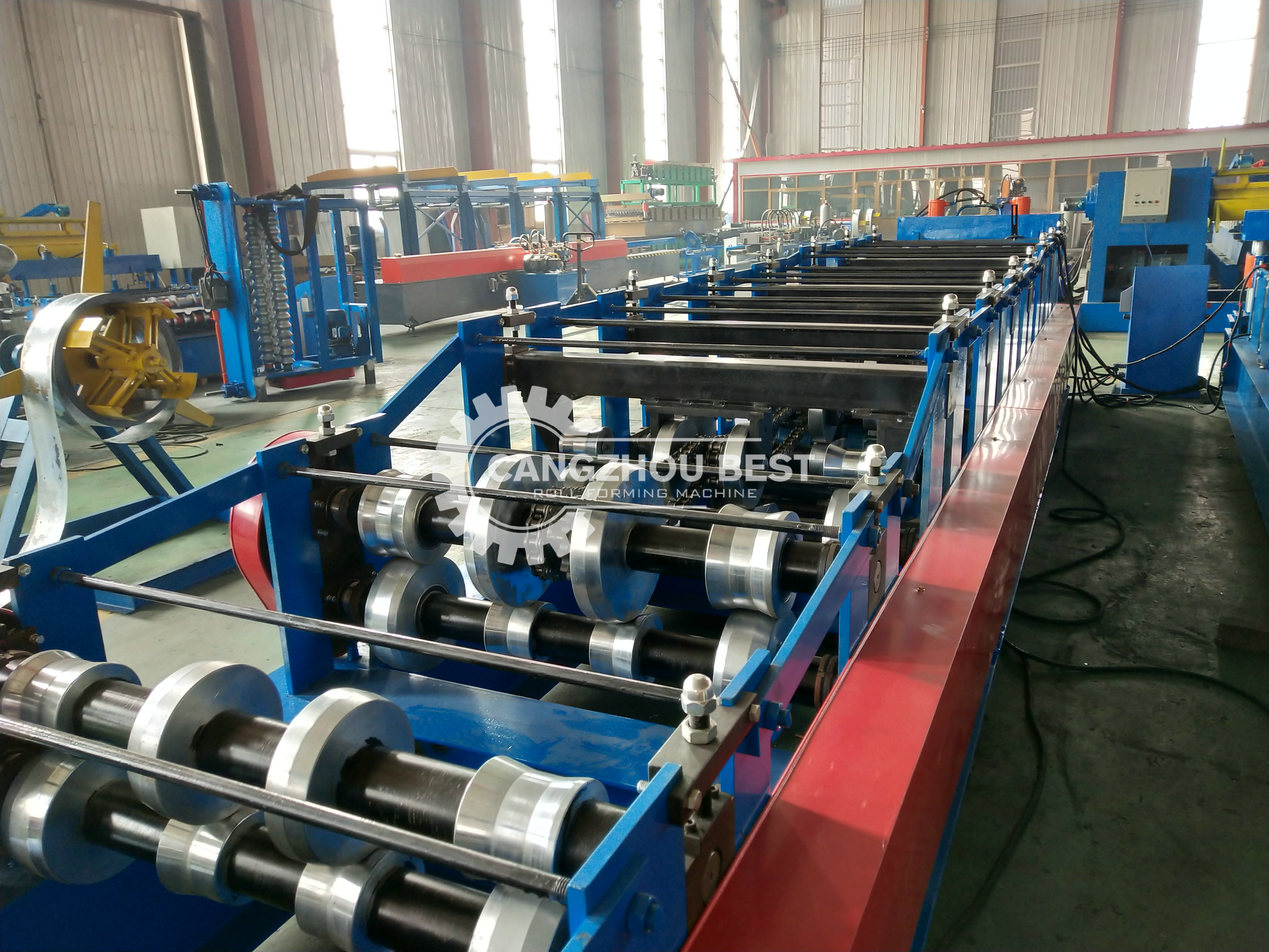 Metal Roofing Steel Sheet Forming Machine For Galvanized Aluminum Corrugated And IBR