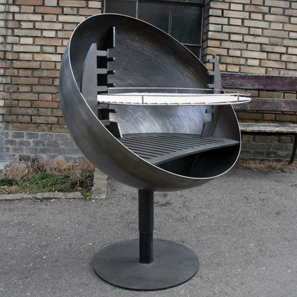 Outdoor Cooking Grills Outdoor Large Corten Steel Fire Pit Fire Bowl BBQ grill