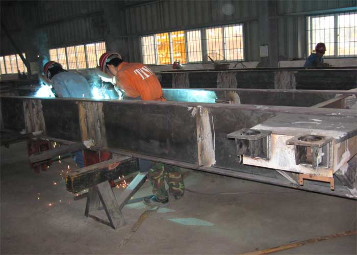 flatbed trailer workshop