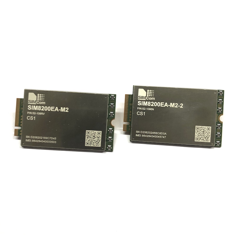 Original SIM8200EA-M2-2 R15 NSA SA Sub-6GHz M.2 Wireless Module sim8300G for Muz 5G IoT