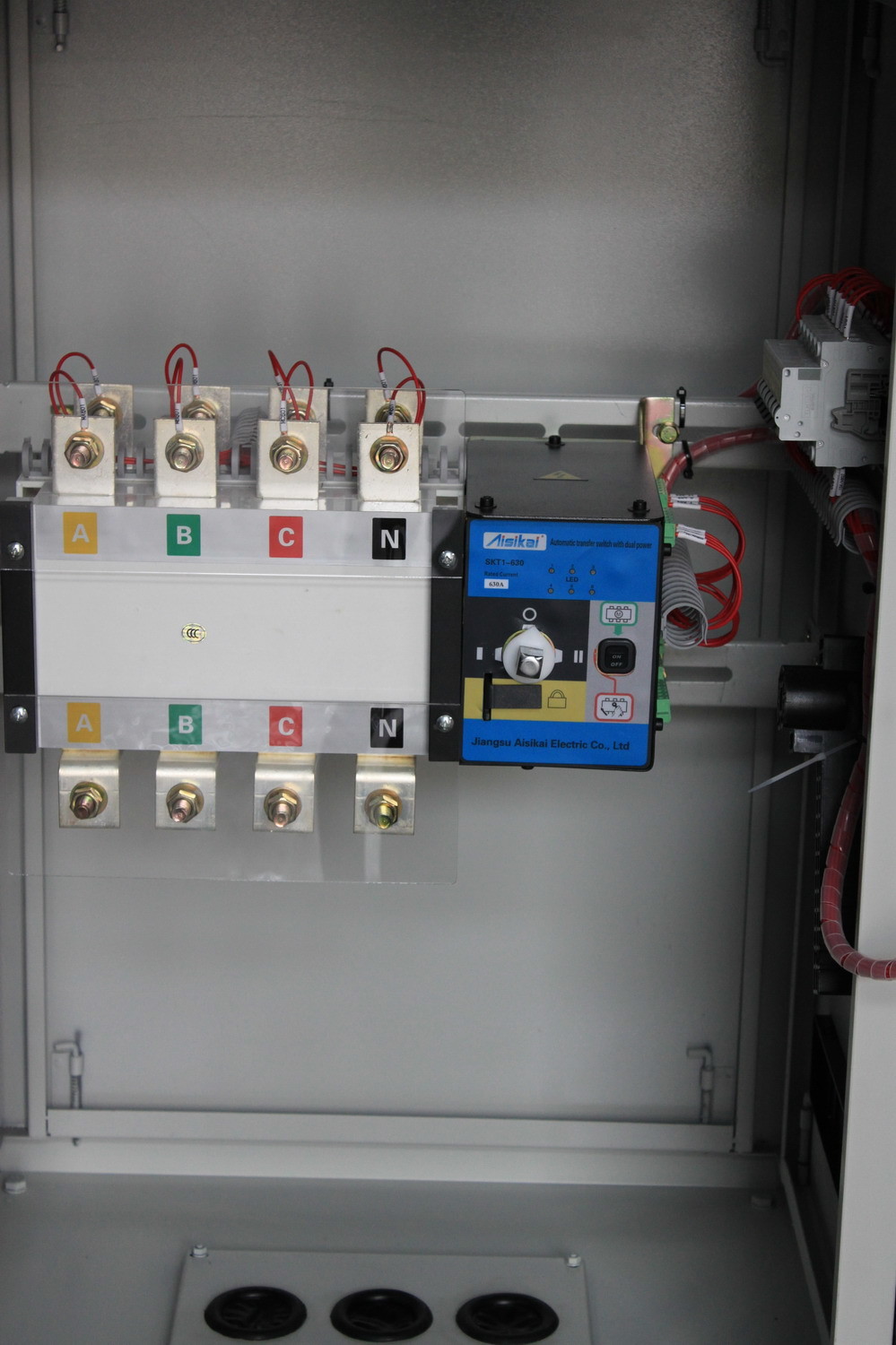 Inverter 4 Pole Automatic Changeover Switch 630A 380V 40A-3200A