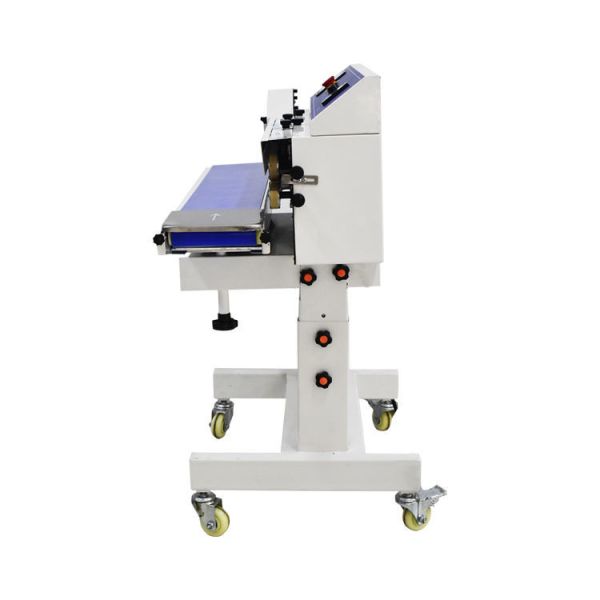 Automatic Continuous Band Sealer with 18m/min Sealing Speed 0-300℃ Temperature Range and 10mm Sealing Width