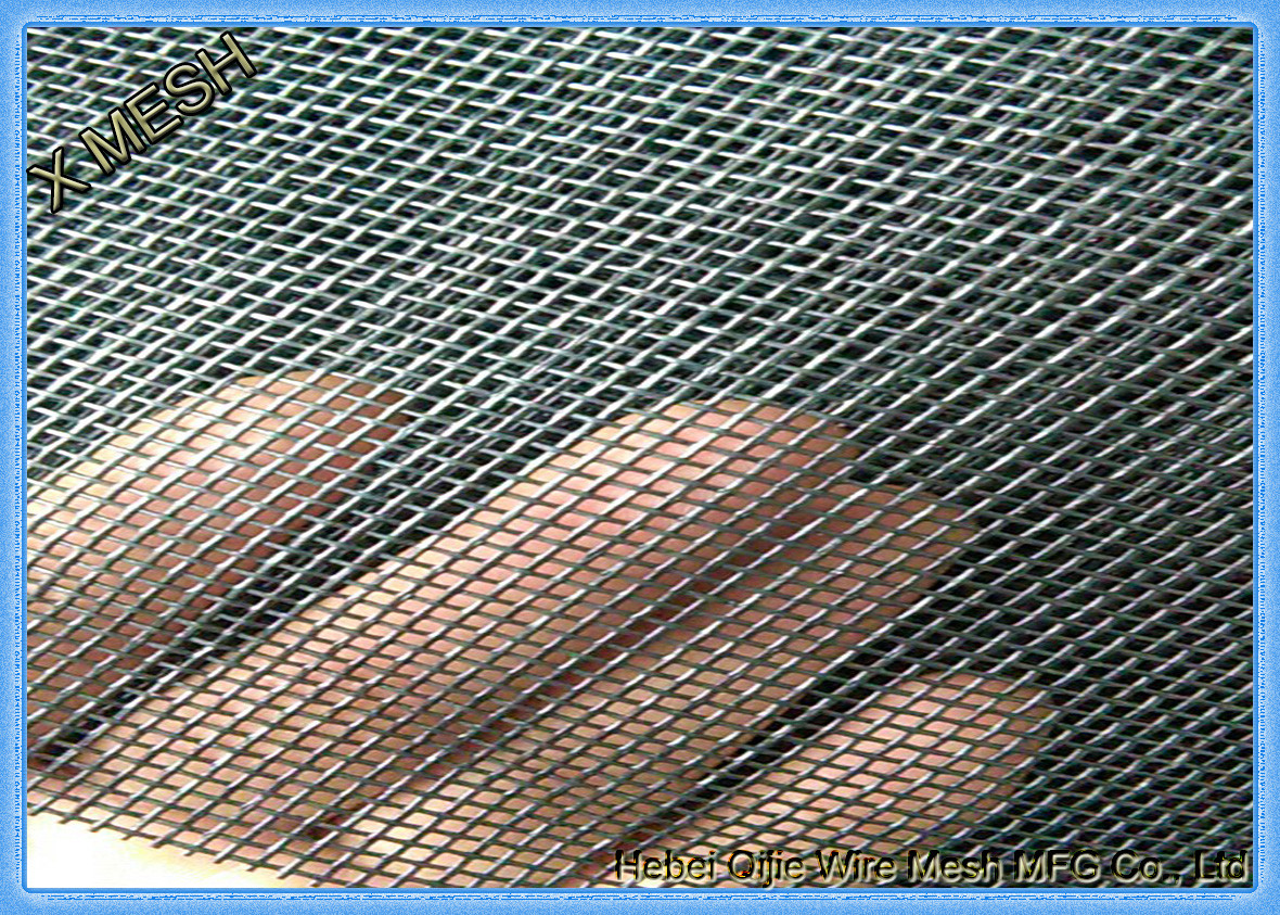 15*10 Mesh Black Color Fly Screen Mesh High Strength Pet Screen 32% Polyester And 68% PVC