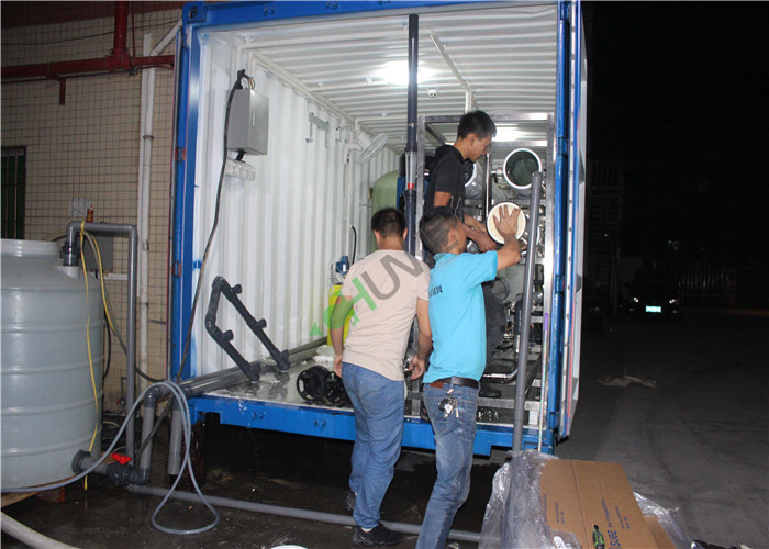 40FT 20FT Containerised Water Purification Equipment Ro Water Plant