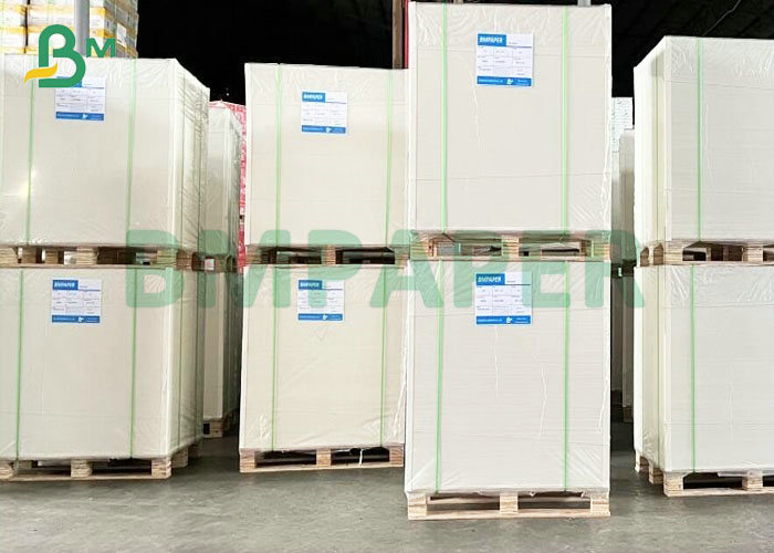 Good Printability 270gsm 325gsm Food Grade FBB Board For Cosmetics Boxes