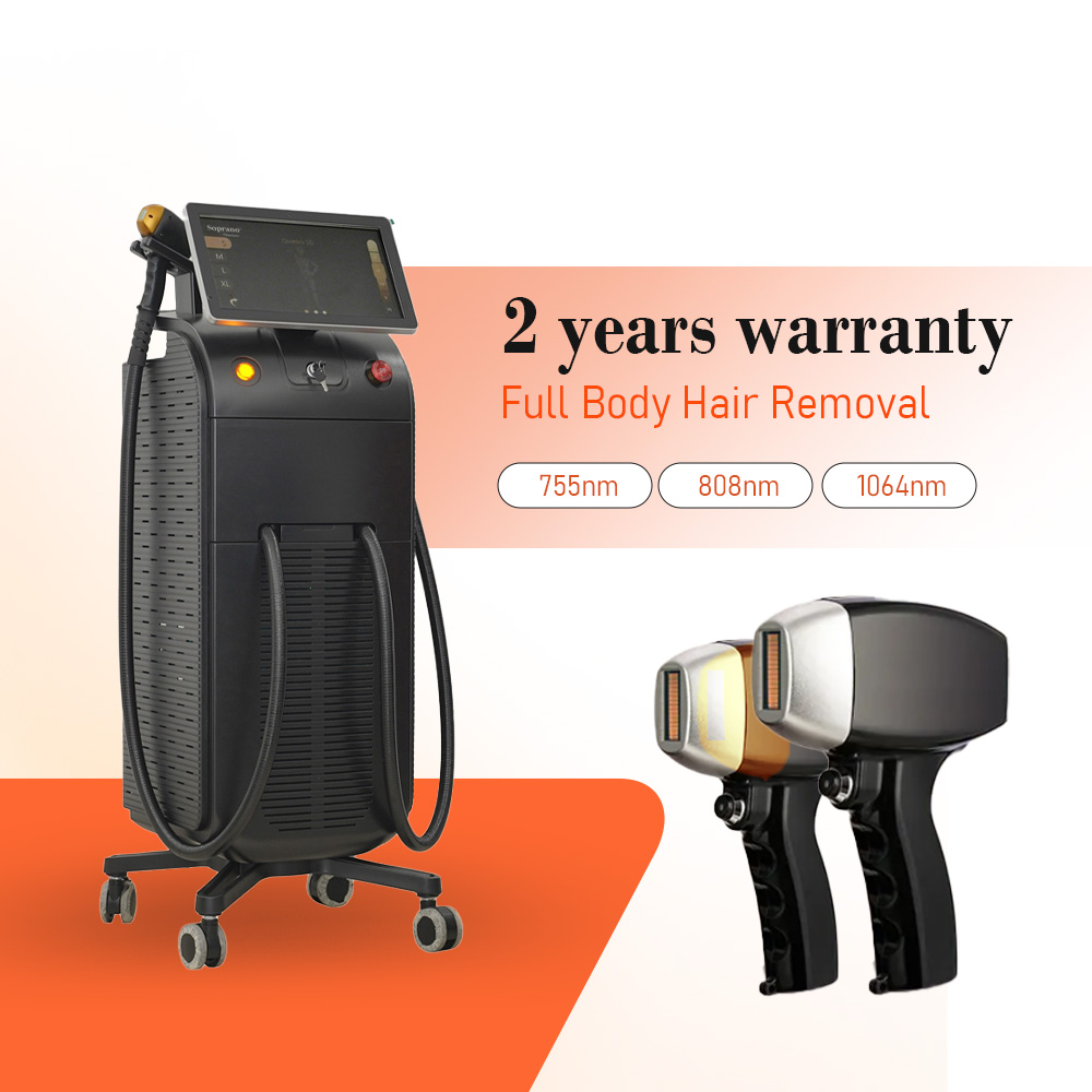 Diode Laser Ice Titanium 3 Wave Ice Diode Laser 3000W 755 808 1064nm