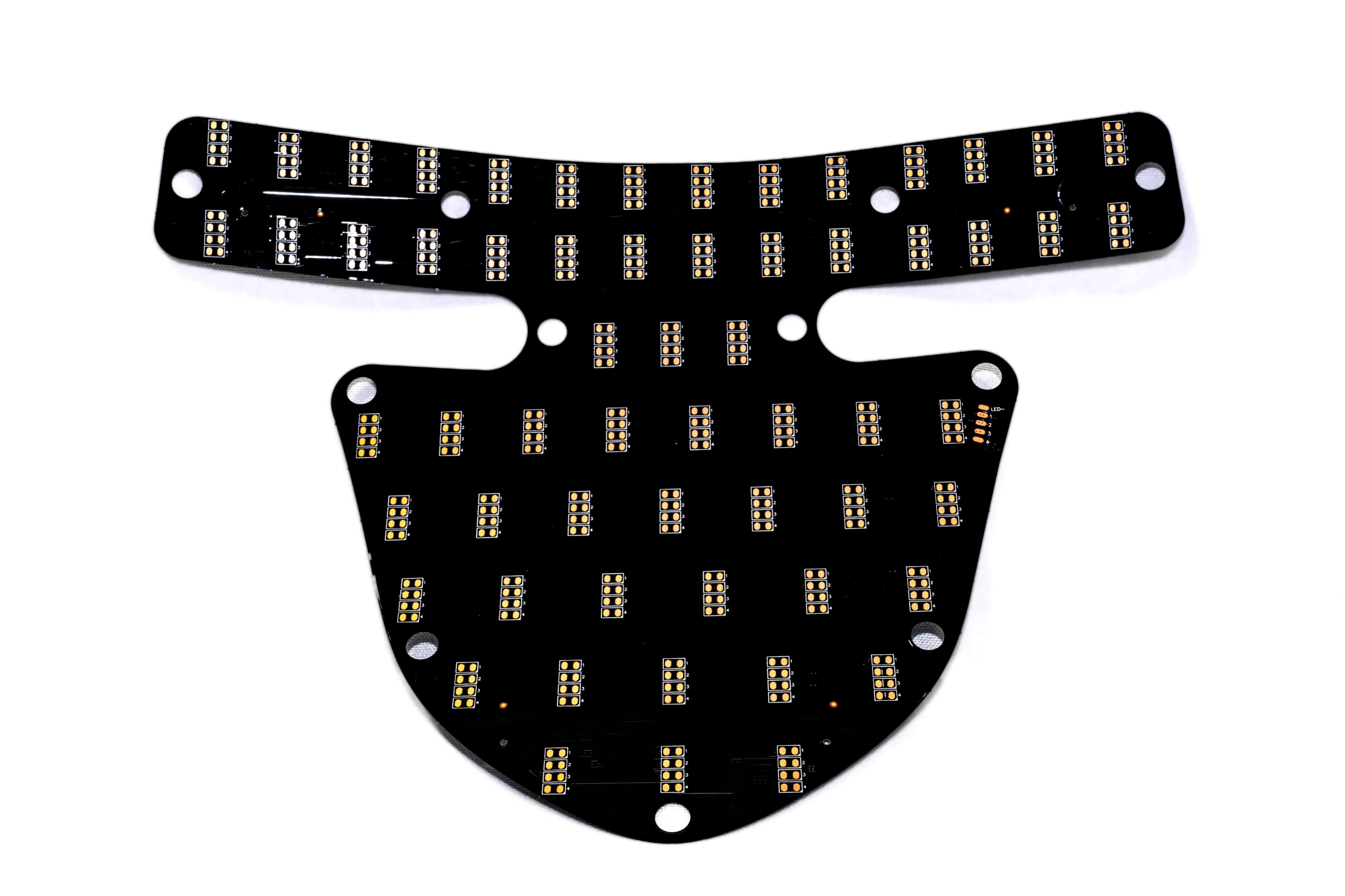 Flexible printed circuit board in the cervico-abdominal region (cervico-abdominal )Wholesale Custom LED Neck Belt FPCB with SMT Service mask