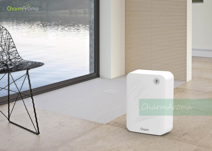 Battery Powering Commercial Air Freshener Machine Automatic Lockable