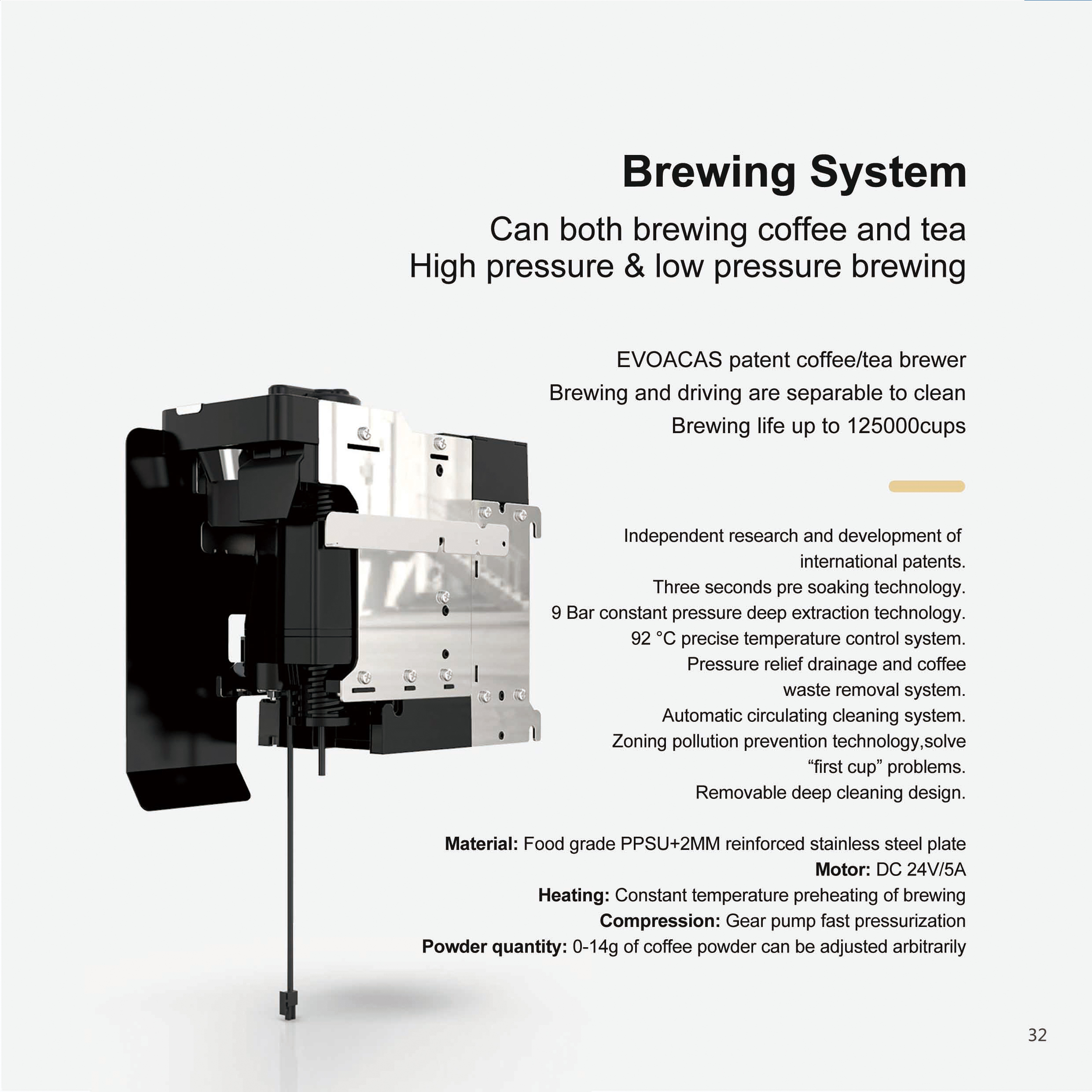 Mobile Payment Interface Coffee Bean And Instant Powders Vending Machines 16 Selections