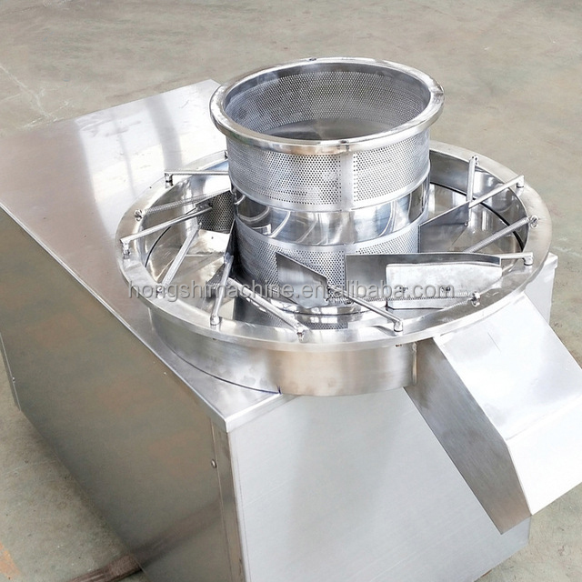 Chicken Essence Granlues Making Machine , Rotary Drum Wet Powder Extruding Granulator Machine