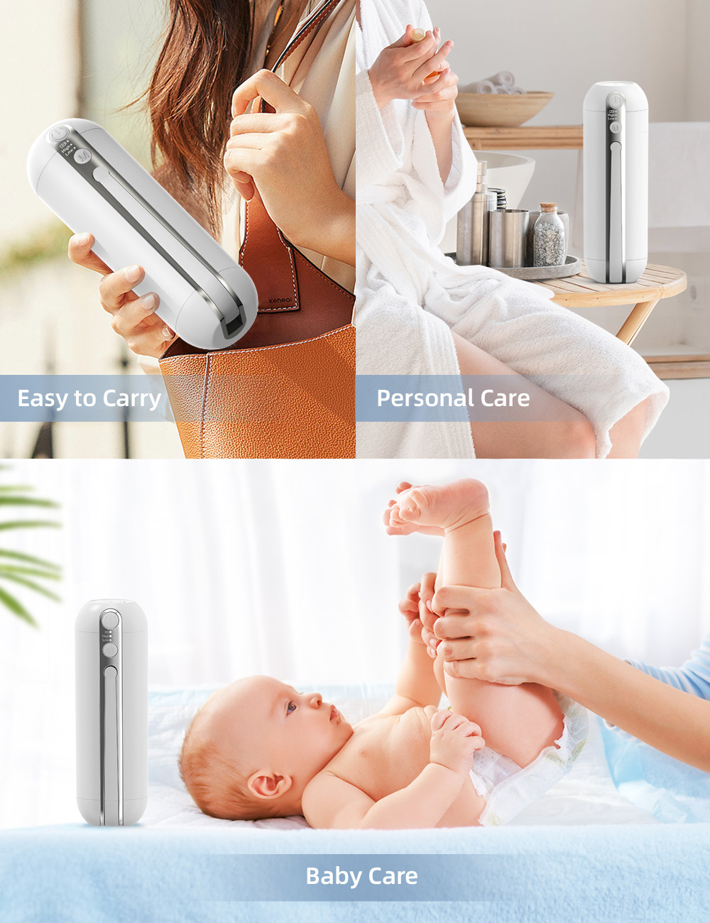 Premium Electric Portable Bidet ABS PP Material For Enhanced Hygiene