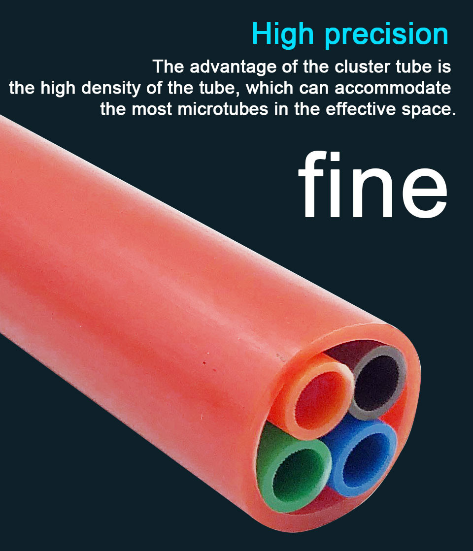 PE 3.5mm Micro Optical Cable Tubes For Air Blowing Fiber Cable