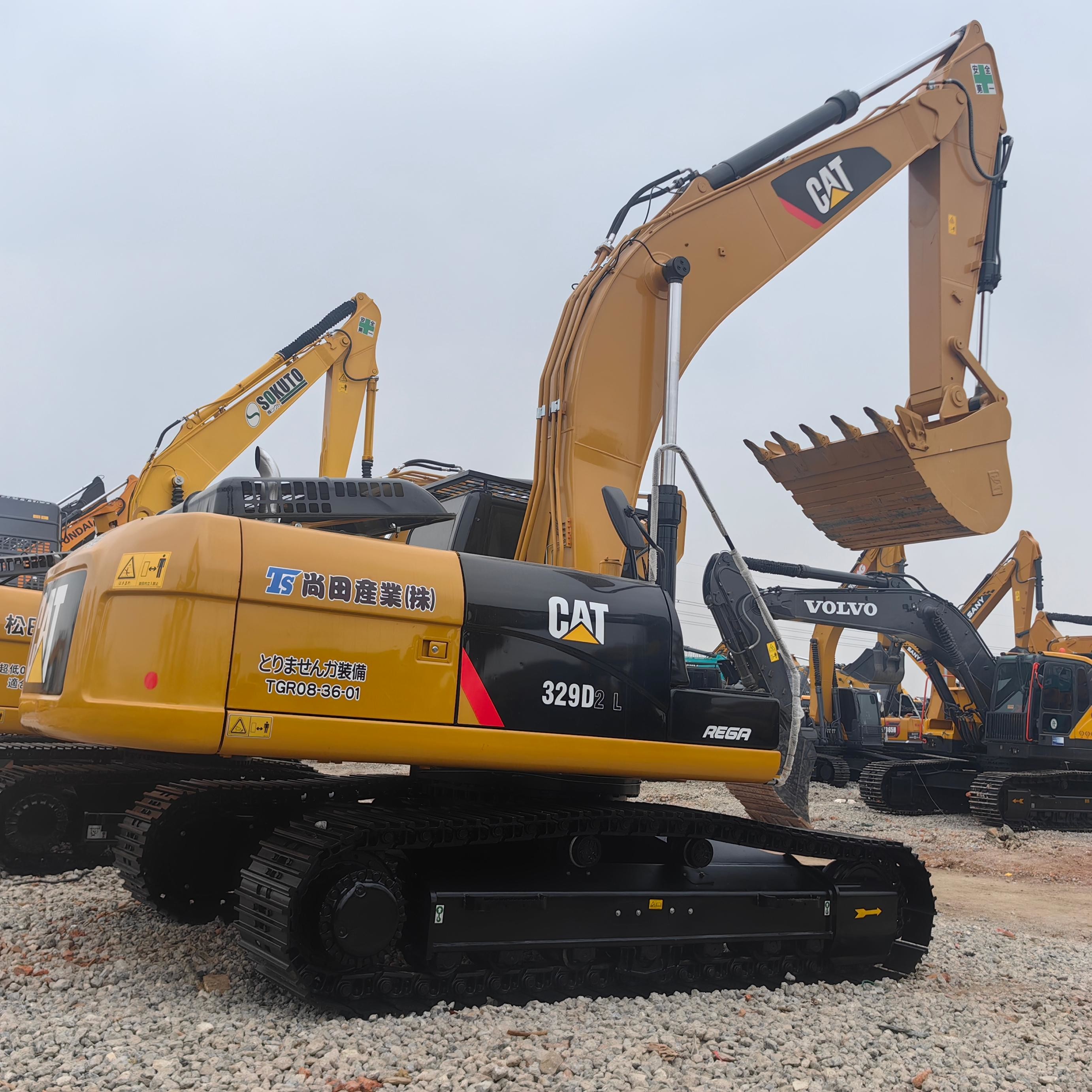 Used Cat 329 Heavy Machinery Excavator For Construction Track Diggers 29 Ton