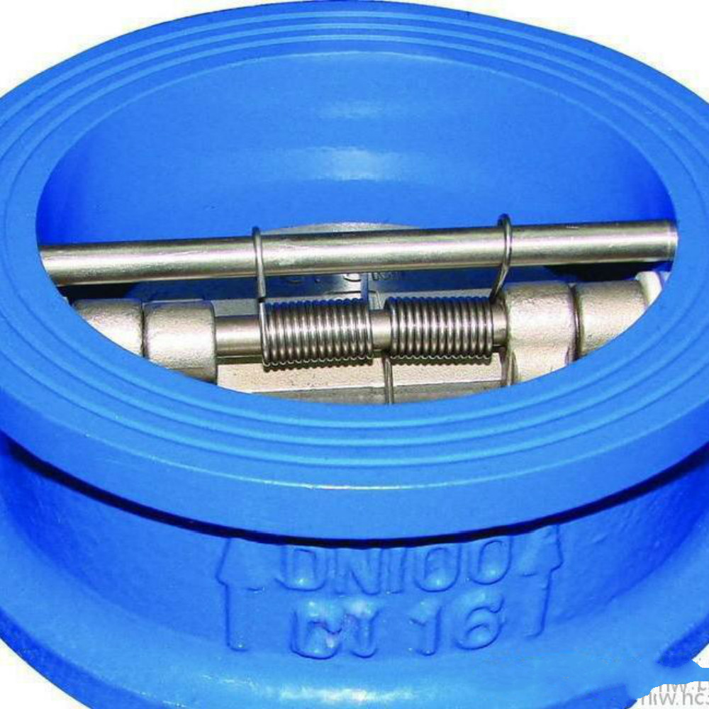 jis din asme wafer type duo dual check valve