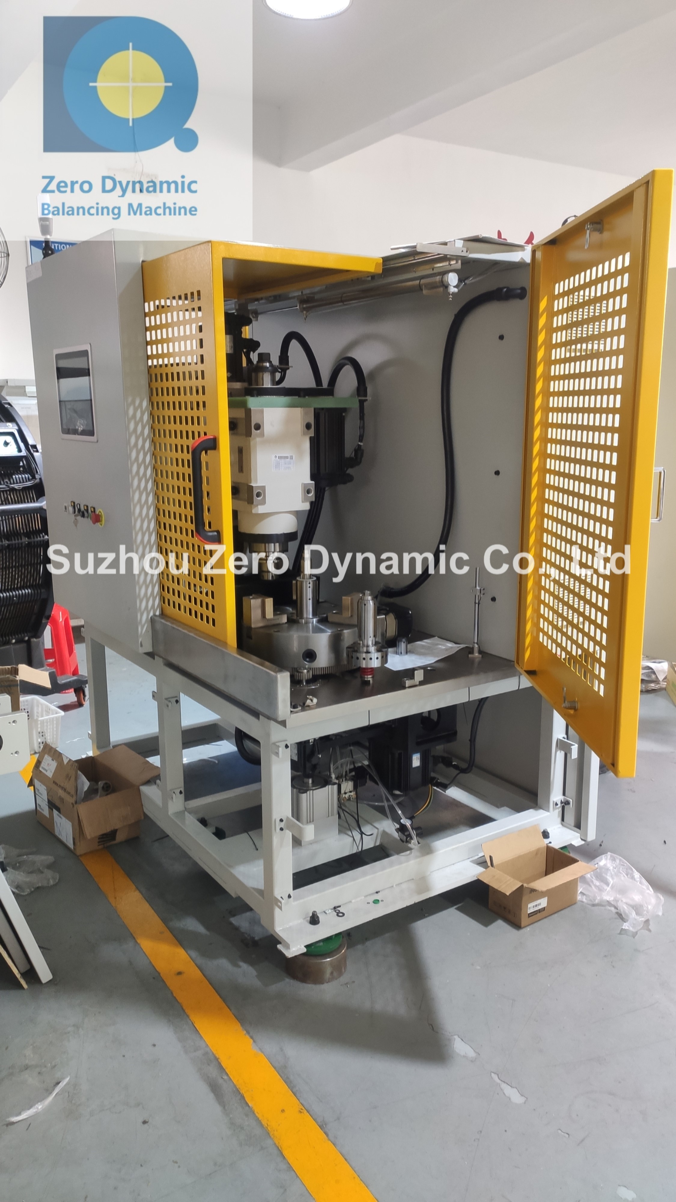 Pump Impeller / Centrifugal Impeller Automatic Balancing Machine Single Station Milling Correction