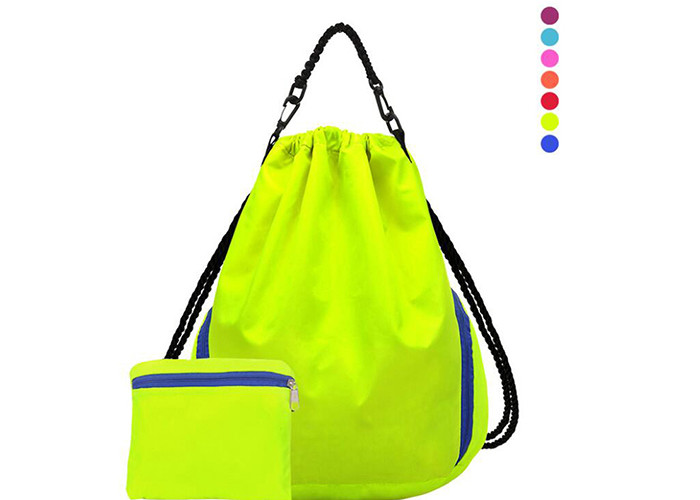 Custom outdoor riding backpack sports basketball drawstring bag travel bag yoga fitness folding bag