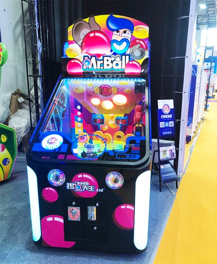 Coin Operated Amusement Arcade Game Mr Ball Newest Games Amusement Games