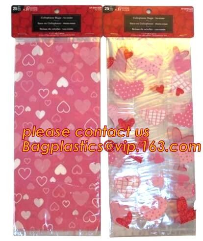 gravure printing halloween party bag, cute design food grade plastic cookie packing,halloween shrink cello treat bags fo