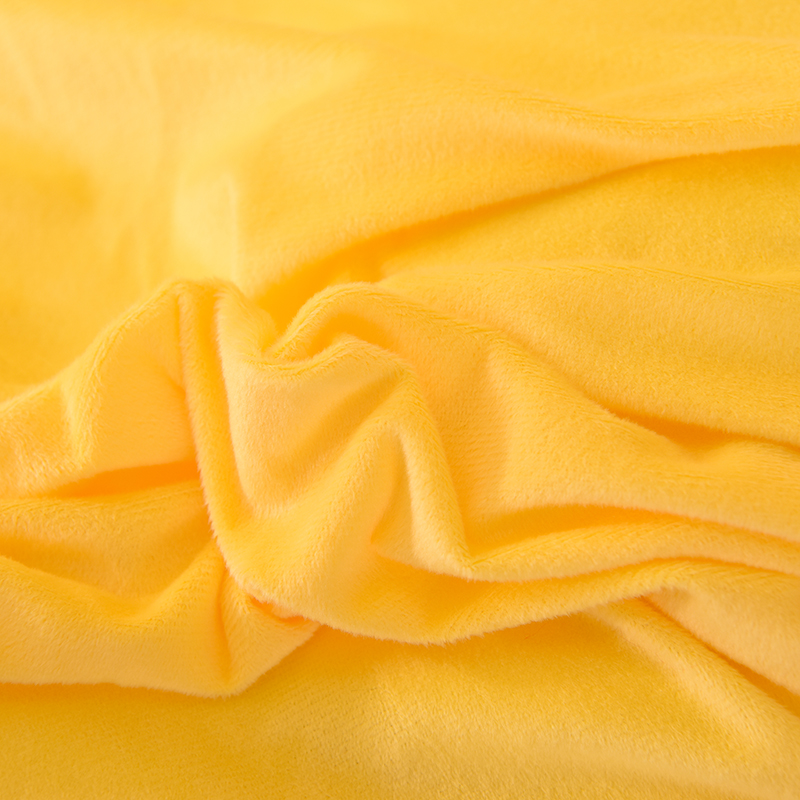128x68 Fabric Density Mink Fur Velvet Fluffy Plush Bedding Set 4 Pieces Rainbow Color