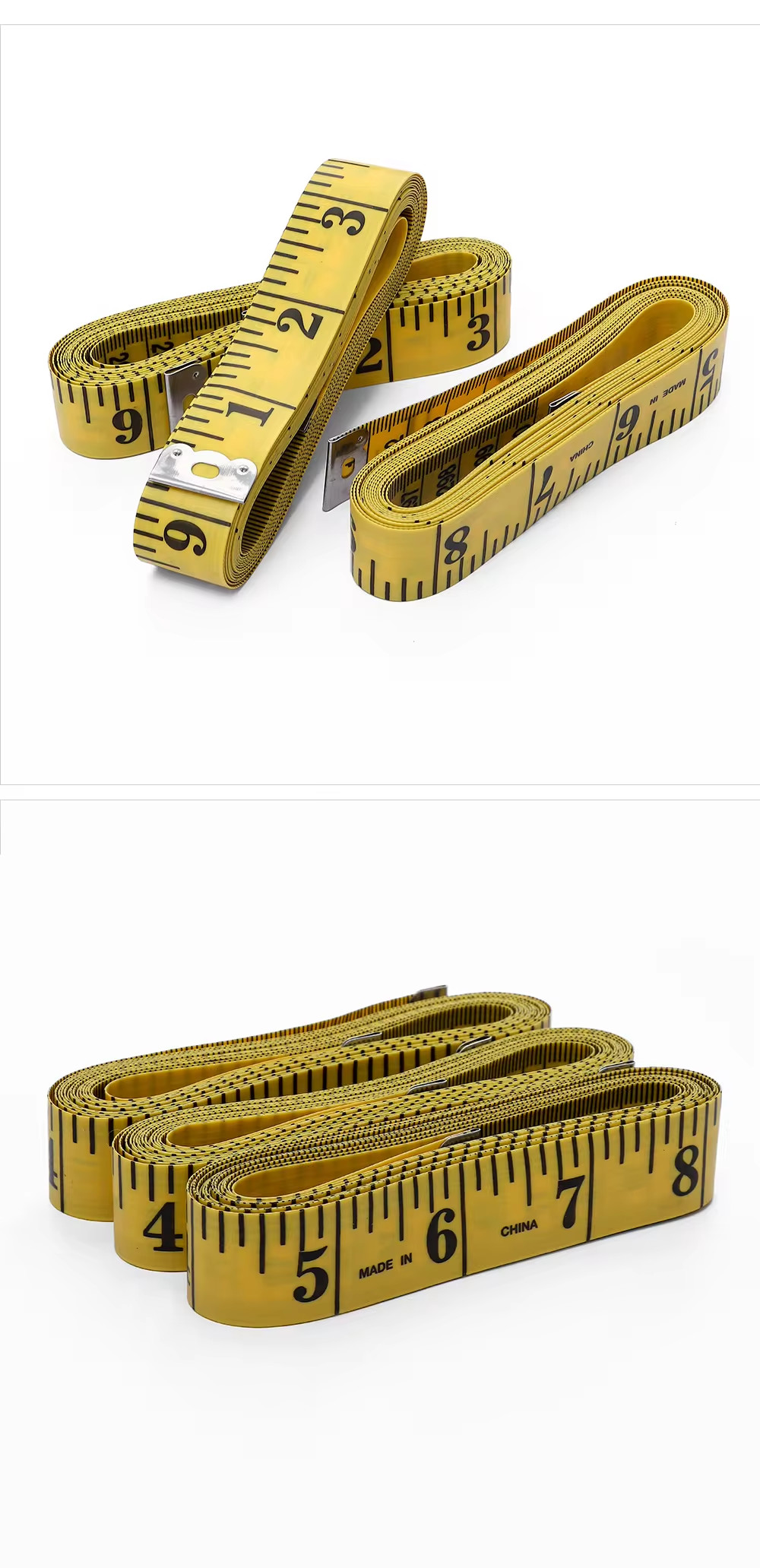 300cm 120inch Body Measuring Tape Craft Sewing Tailor Ruler Handwork Tape Measure For Sewing making curtains