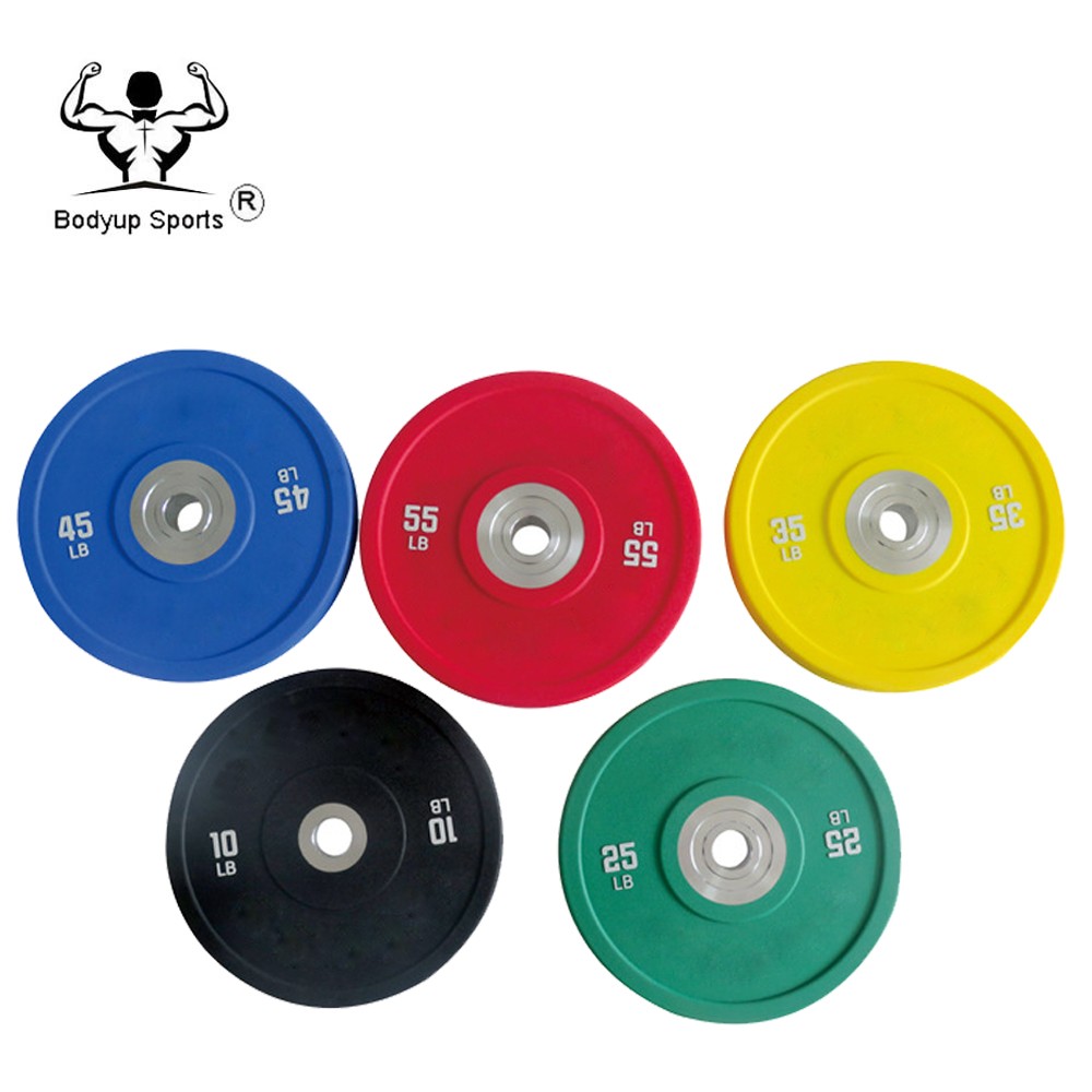 Crossfit Barbell PU Plate / PU Bumper Plates / Weight Lifting Plates