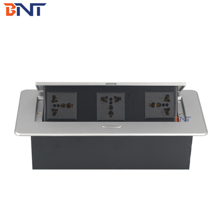 new style desk powr and data socket insert plug for advanced system