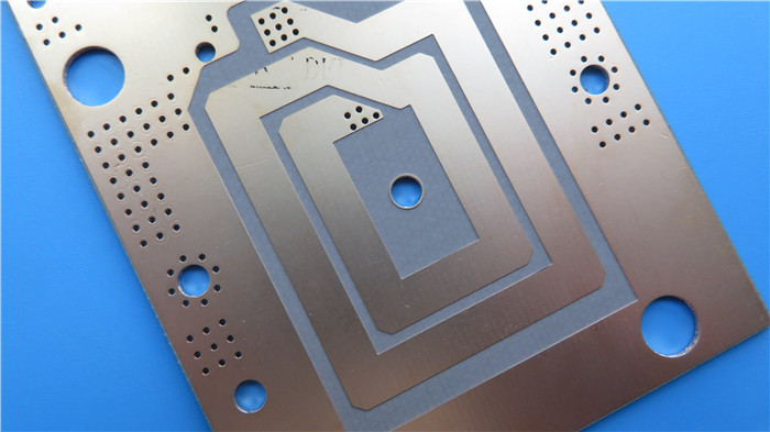 Double Sided Taconic PCB 10mil RF-35TC 0.254mm Ceramic PCB Board For Filters And Couplers