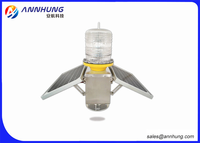 Solar Powered Boat Navigation Lights For 3 - 5 Nautical Miles Navigation