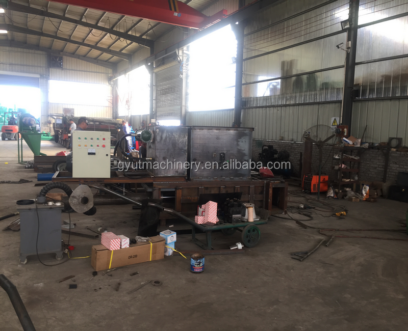 Wood Sawdust Hay Baler Bagging Machine Equipment with 80-120 Bales Capacity and PLC