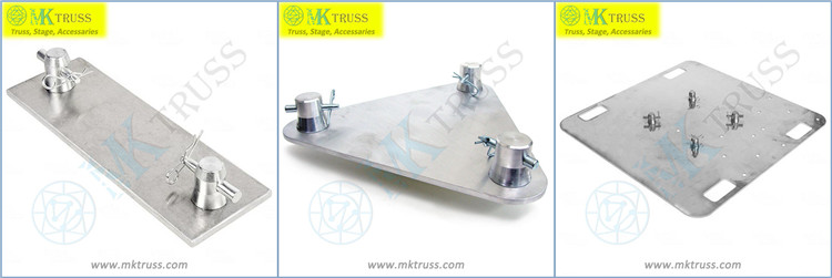 Aluminum Half Spigot with Pin Clip Enhance Your 290mm Alu Stage Lighting Truss Setup