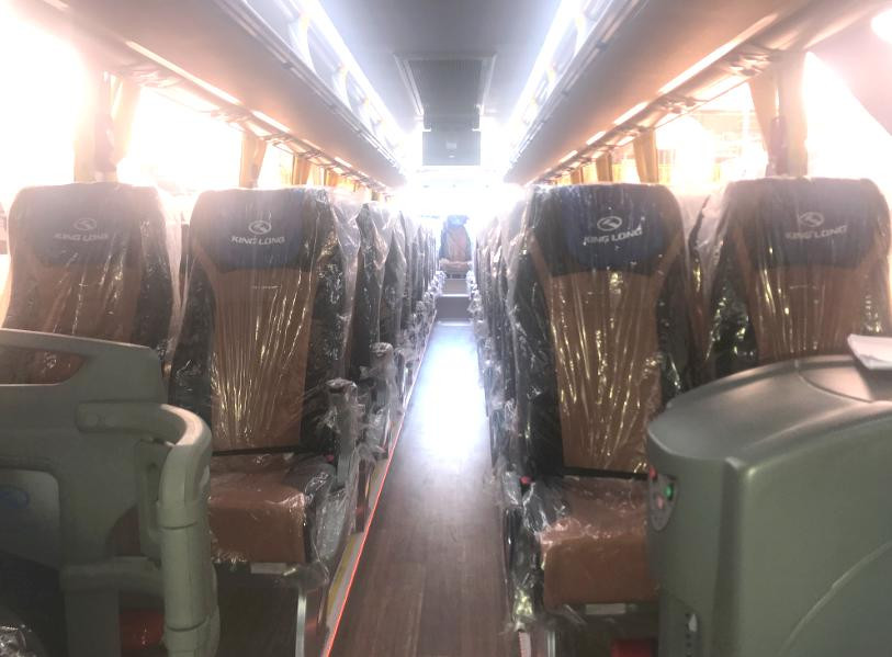 New Bus Kinglong XMQ6127CY 53Sseats Right Hand Drive YC6L Diesel Engine
