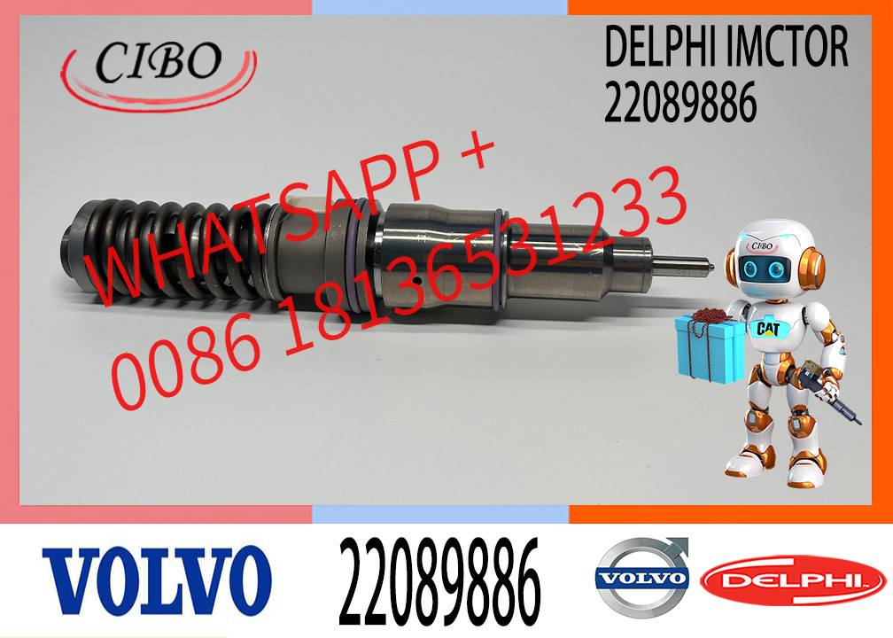 OEM BEBE4P02002 21977909 21914027 22089886 Fuel injector Fits for VOL-VO MD13 Diesel Engine EURO 6 Engine Part Injectors