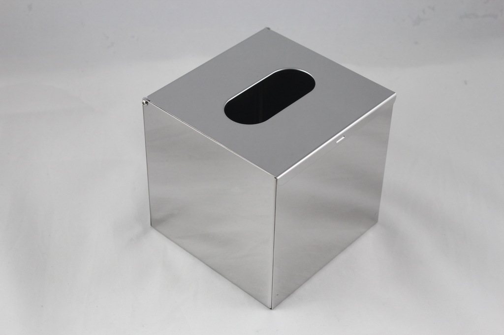 Bathroom Countertops Tissue Dispenser Box Stainless Steel Tissue Box