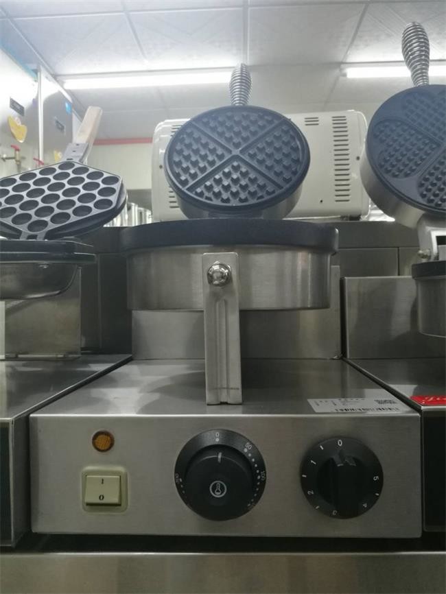Commercial Use Double Head Waffle Baker Snack Bar Equipment 2600W 220V