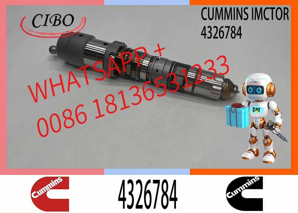 Common Rail Fuel Injector 4326781 4076533 4954374 4326784 or Cummins Engine QSK23 QSK45 QSK60 Injector