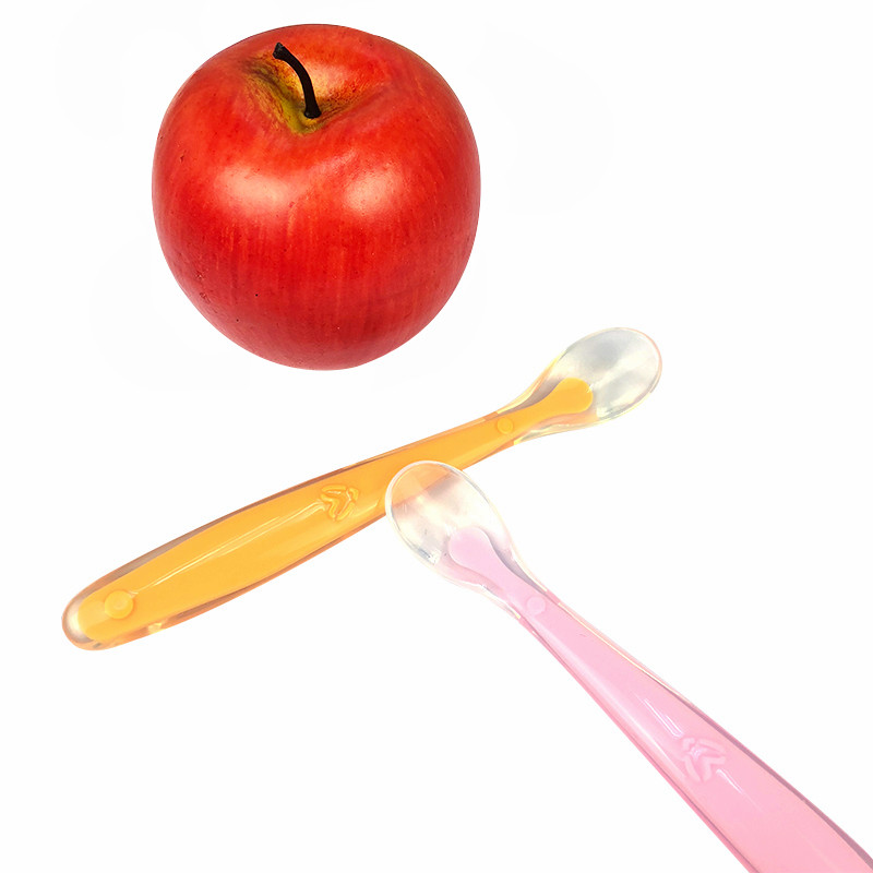 Baby Spoon Silicone Baby Products Nitrosamine Free Innovative Lovely Shape Design