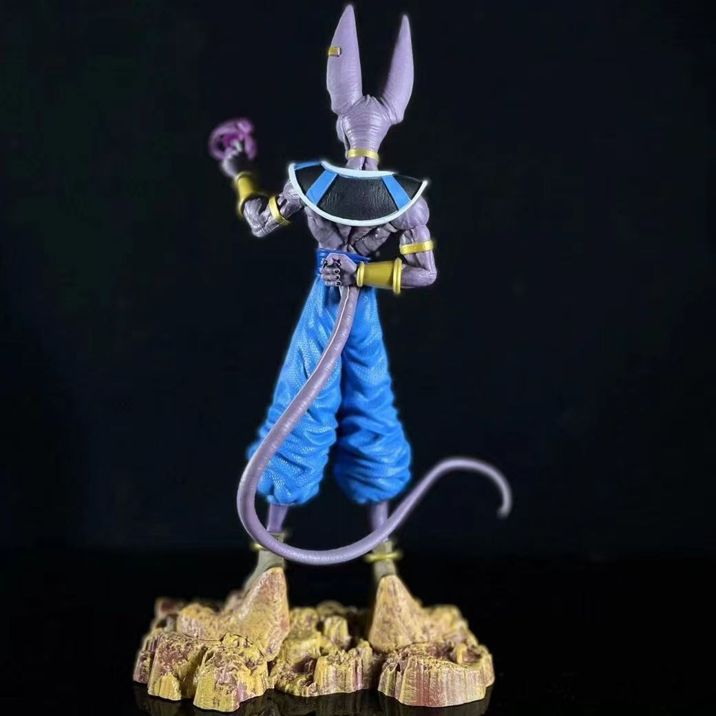 Picture Shows Japan Anime DragonBall Doll Model Ornament Action Figures Destroys Beerus