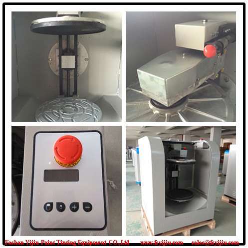 High Speed Clamping Manual Paint Mixer Manufacturing Equipment for 1-35KG can