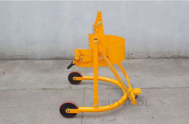 45 Gallon 30 Gallon 210 Litre Drum Handling Equipment Trolley Palletizer 770lbs Capacity