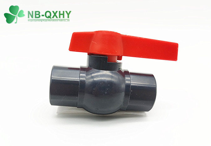 Inch Black UPVC Octagonal Ball Valve for Water Supply