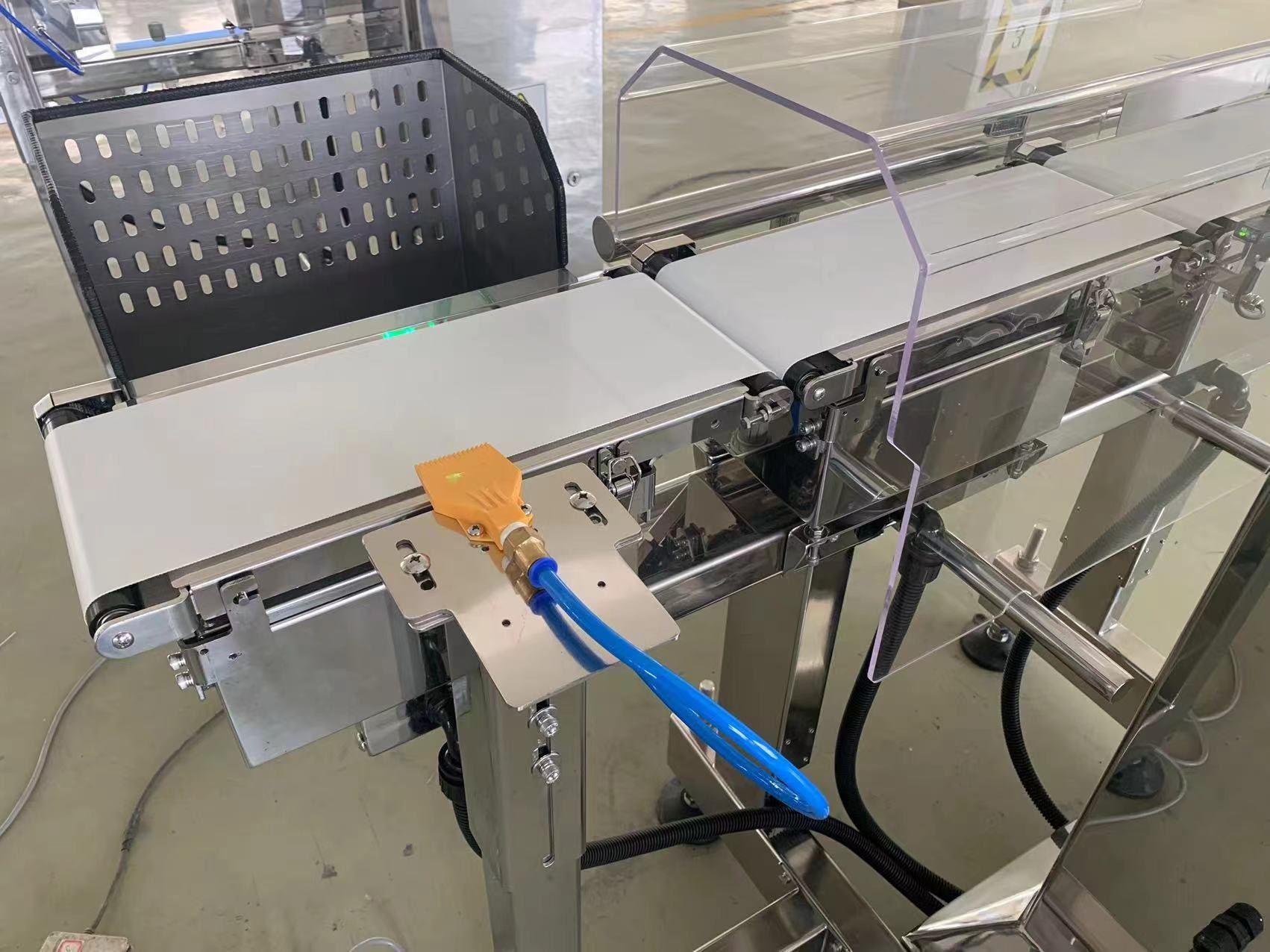 High Speed Conveyor CheckWeigher for production line auto weight sorting process