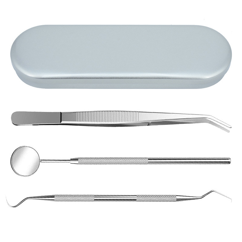 Silver Dental Implant Instruments , Lightweight Surgical Extraction Instruments