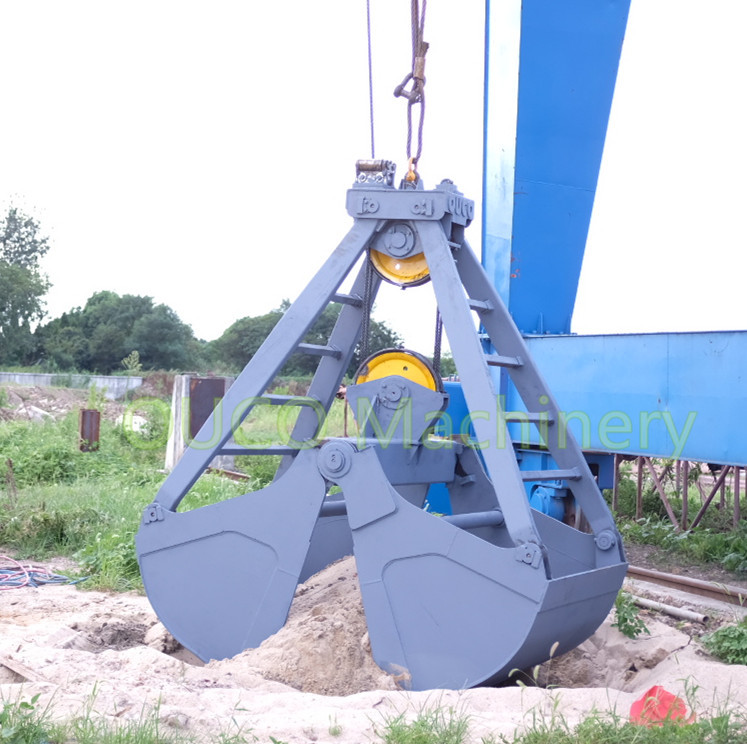 Steel Claw Grabber Bulk Cargo OUCO Mechanical Grab Bucket