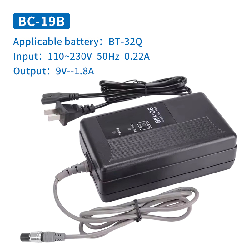 TOPCON Total Station Battery Charger BC-19B/19CR/20CR/27CR