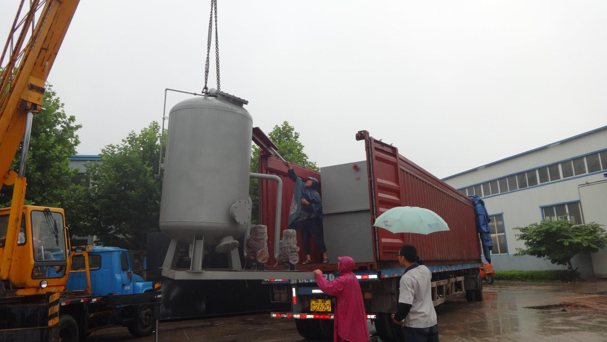 150*150*345cm Water Filter Machine for Agriculture Irrigation Customized to Your Needs