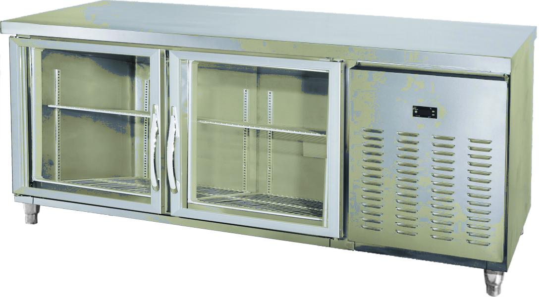 250W 220v 50hz One Layer Under Counter Freezer With Aspera Compressor