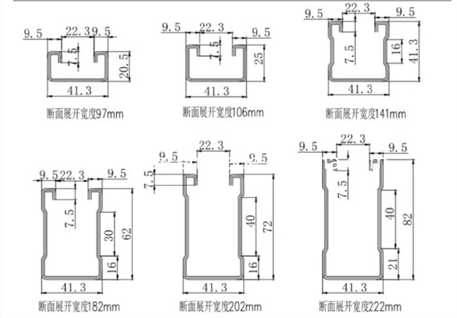 380V Roll Forming Machine For Solar Structure Photovoltaic 41*41mm